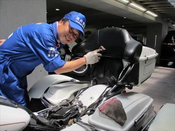 車の洗車